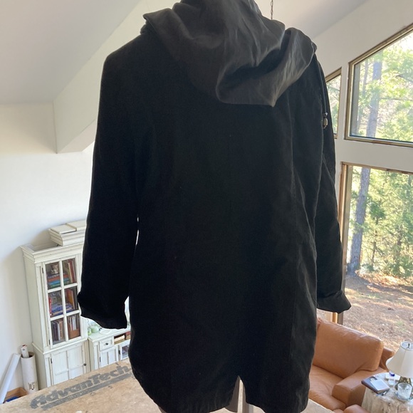 DETAILS intl hooded anorak coat zip Front cotton. Perfect. - Picture 4 of 8